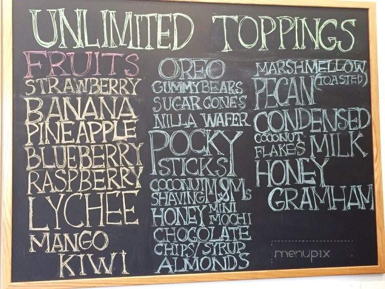 Minus Celsius Ice Cream - New York, NY menu_pic