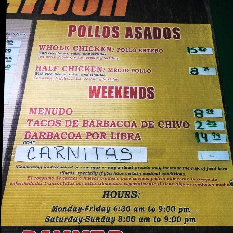 Nonos Tacos - Austin, TX menu_pic