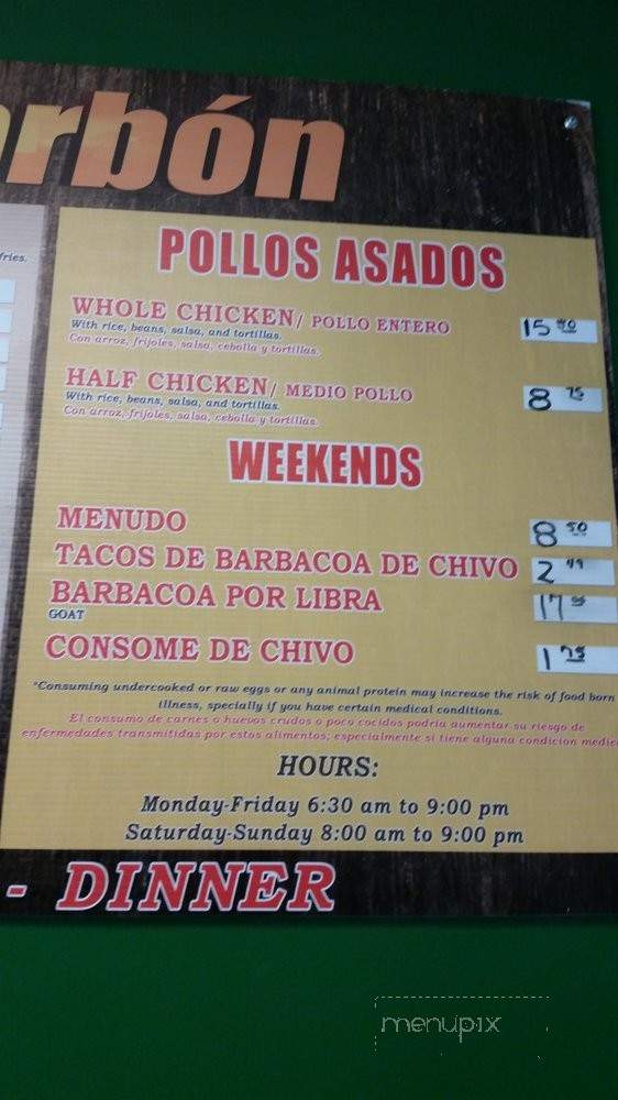 Nonos Tacos - Austin, TX menu_pic