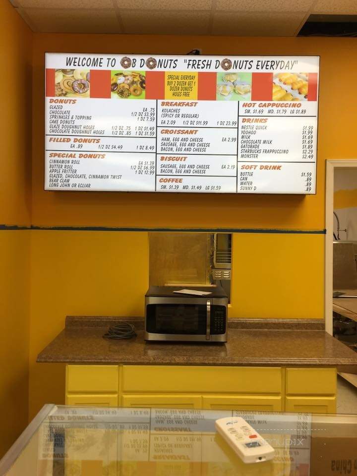 OB Donuts - Olive Branch, MS menu_pic