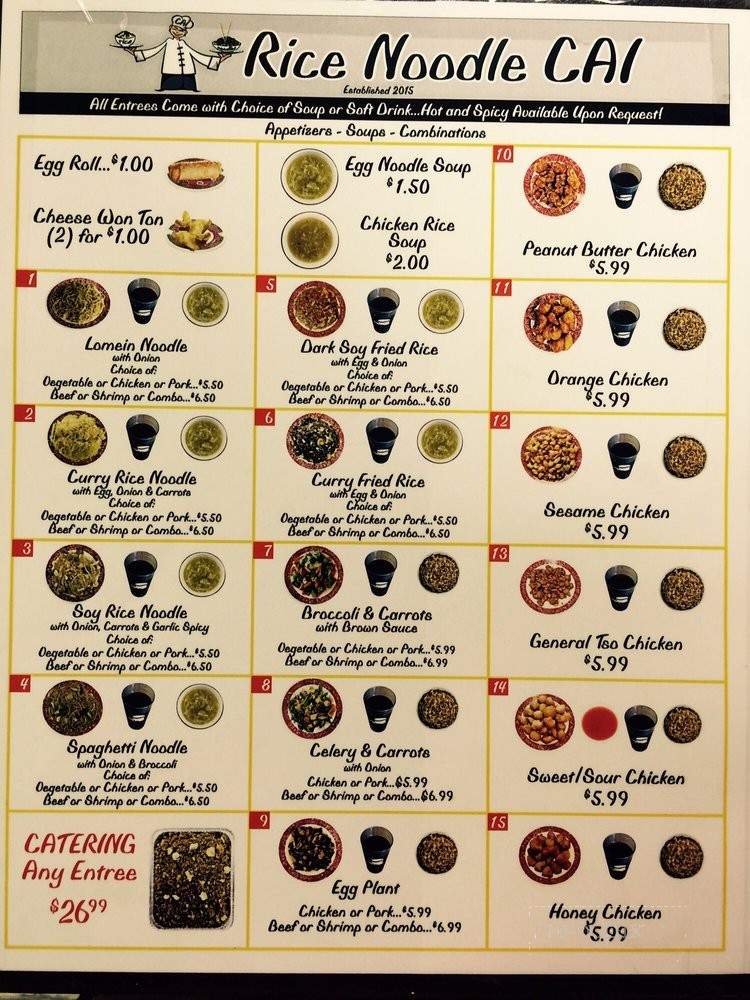 Rice Noodle Cai - Cape Girardeau, MO menu_pic