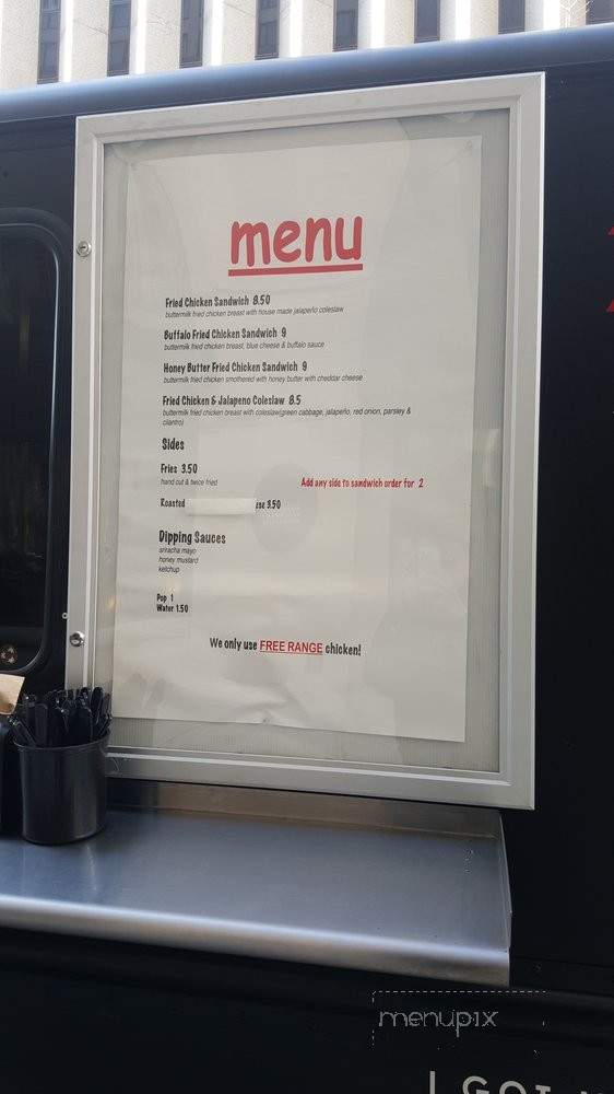 Roaming Rooster - Washington, DC menu_pic