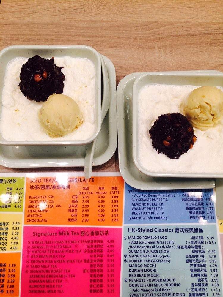 Sweet Dreams Tea and Desserts - San Gabriel, CA menu_pic