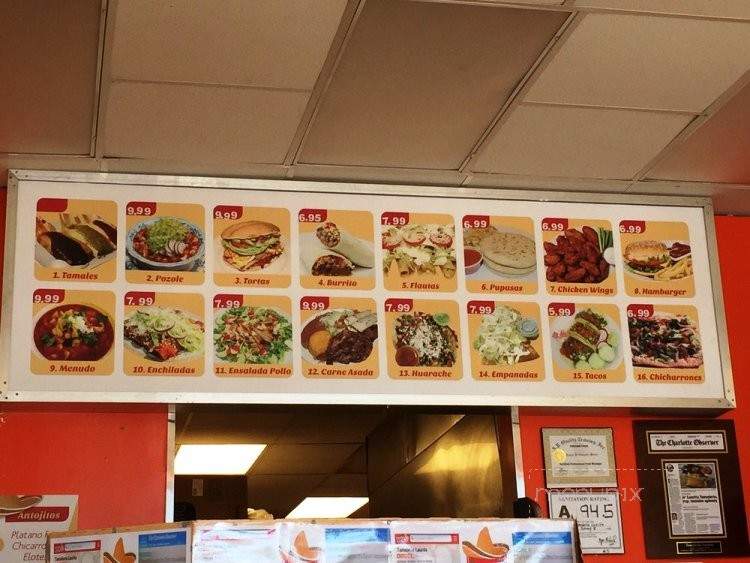 Tamaleria Laurita - Charlotte, NC menu_pic
