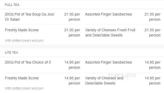 The Tea Place - Sewell, NJ menu_pic