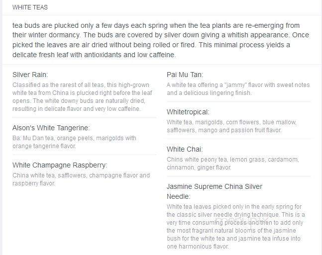 The Tea Place - Sewell, NJ menu_pic