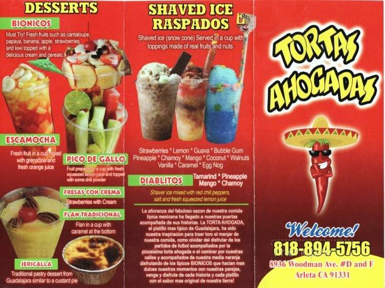 Tortas Ahogadas Las Originales - Vernon, CA menu_pic