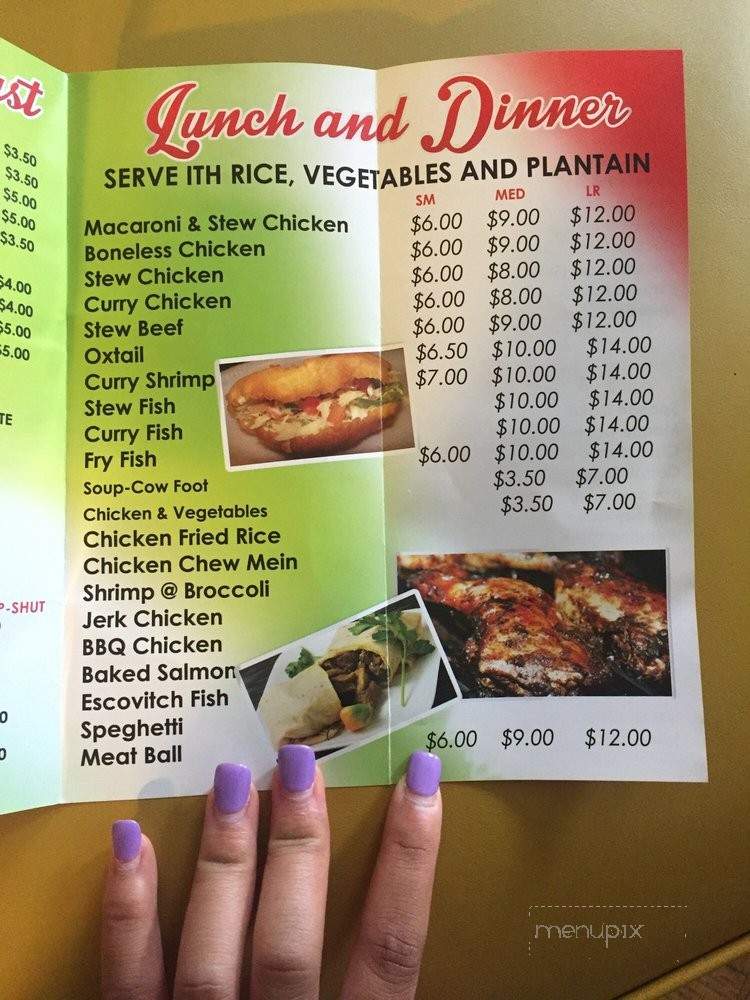 Tropical Twist Restaurant - Flatbush - Ditmas Park, NY menu_pic