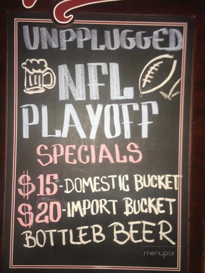 Unplugged Restaurant & Sports Bar - Wheaton, MD menu_pic