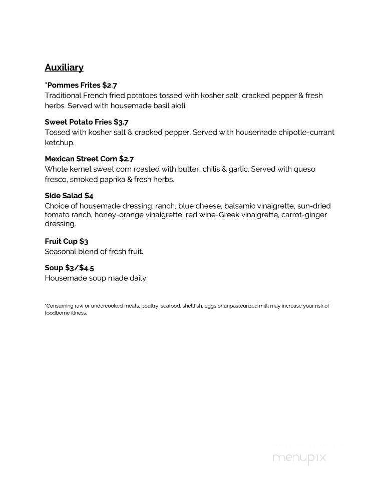 Voodoo Public House - Peru, IN menu_pic