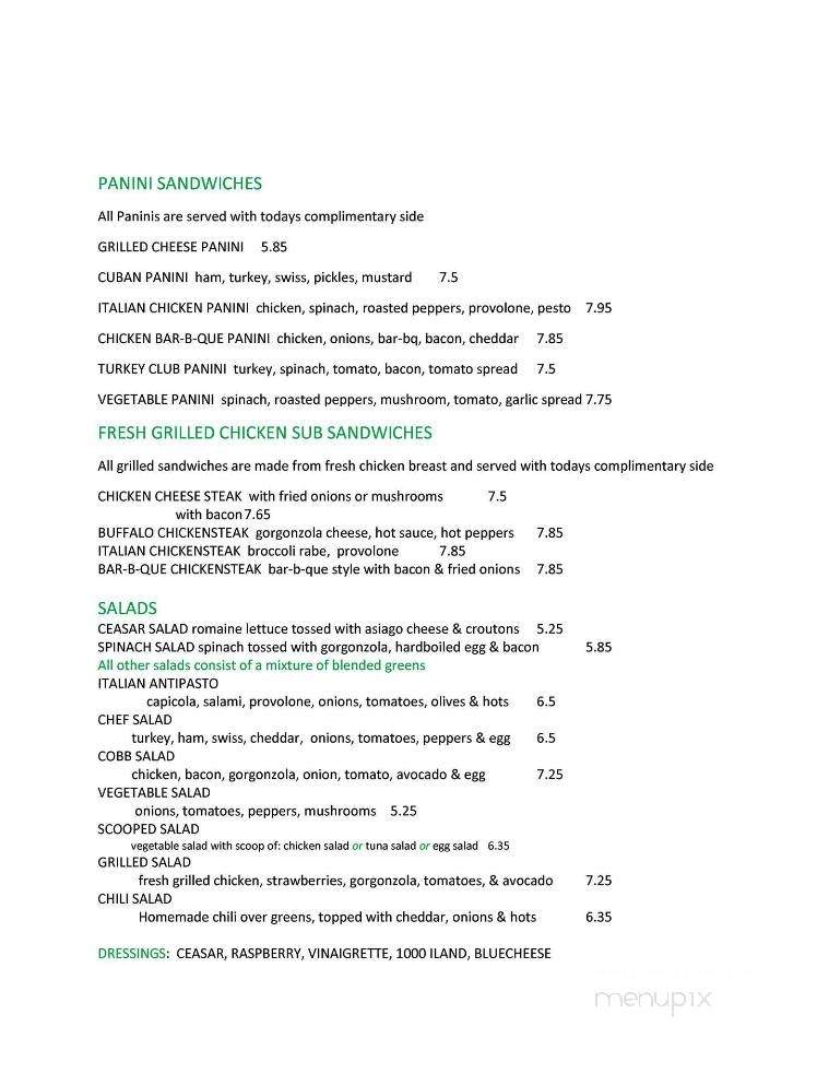 232 Corner Cafe - Richboro, PA menu_pic