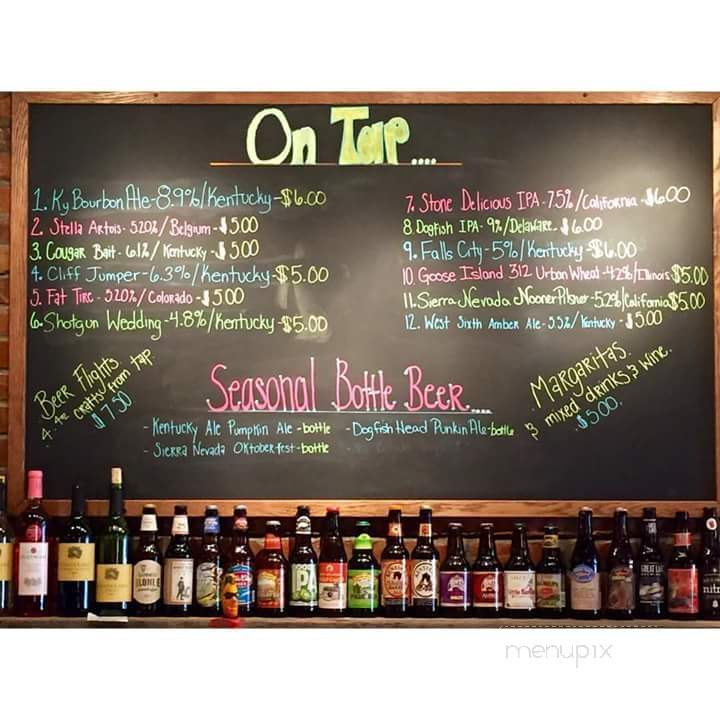 3rd Street Tap House - Bardstown, KY menu_pic