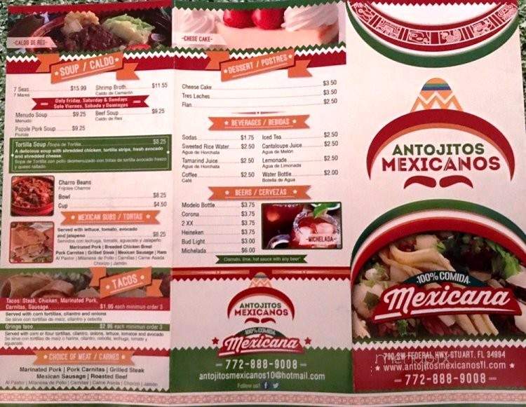 Antojitos Mexicanos - Brooklyn, NY menu_pic
