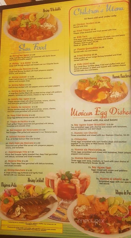 Asada Grill & Cantina - Griffith, IN menu_pic