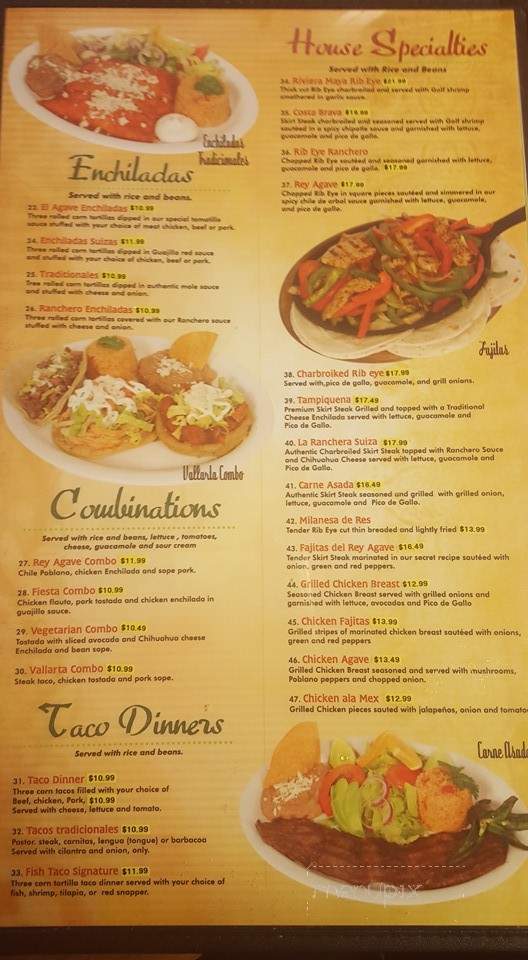 Asada Grill & Cantina - Griffith, IN menu_pic