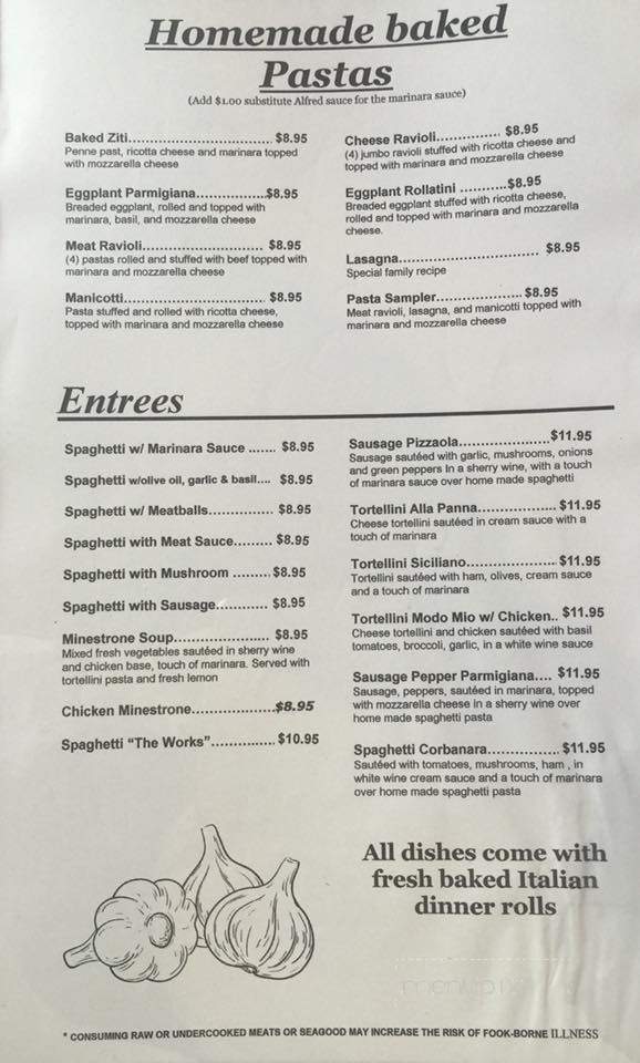 Bella Roma - Harrisonville, MO menu_pic