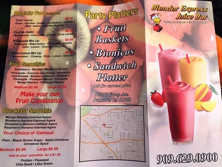 /26298011/Blender-Express-Juice-Bar-Pomona-CA - Pomona, CA