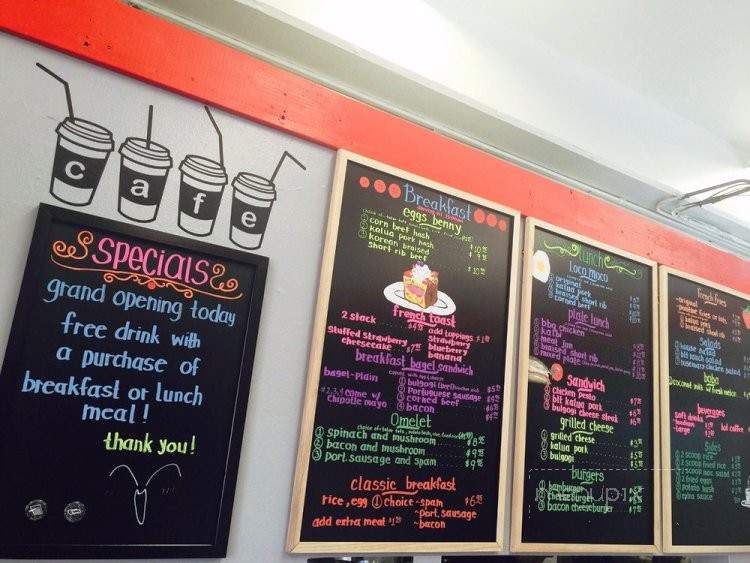 Button Up Cafe - Pearl City, HI menu_pic