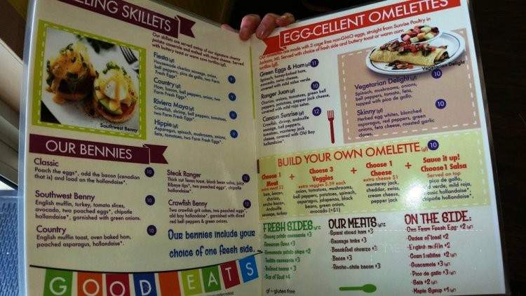 Chilango's Broken Egg - Jackson, MI menu_pic