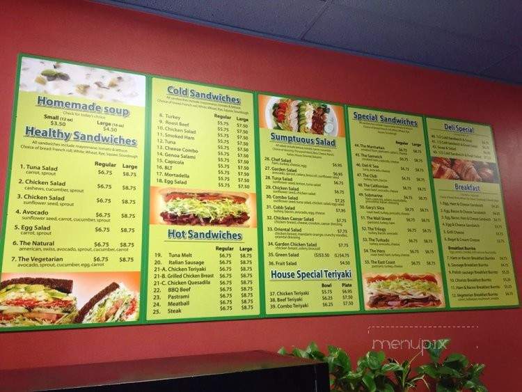 Cj Deli - Cypress, CA menu_pic