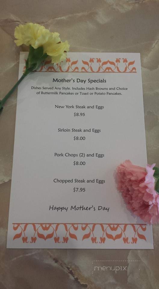 Cudahy Pancake House - Cudahy, WI menu_pic