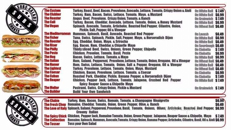 Custom Eatery - Santa Clarita, CA menu_pic
