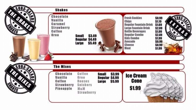 Custom Eatery - Santa Clarita, CA menu_pic