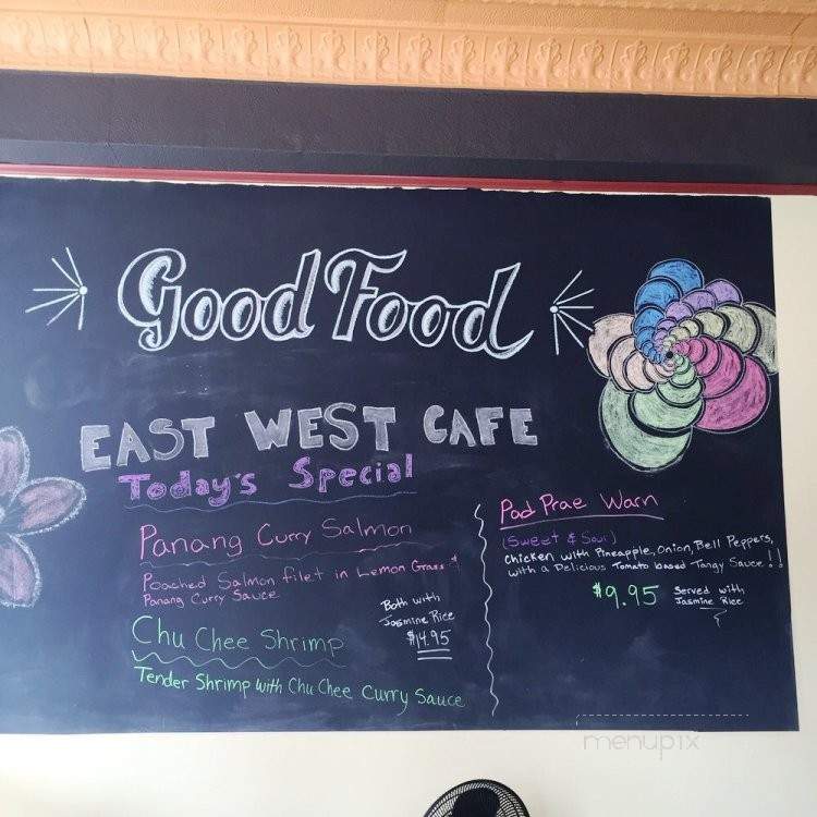 East West Cafe - Burlington, VT menu_pic