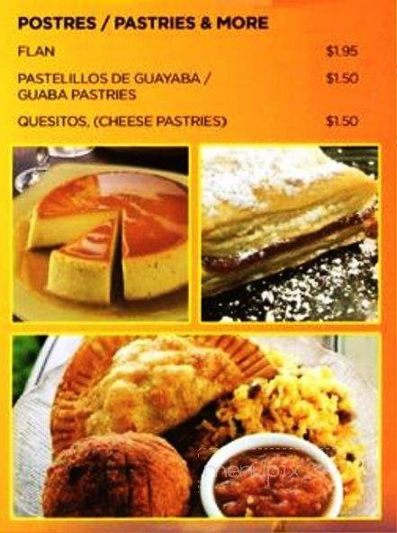 El Morro Restaurant - Lake Station, IN menu_pic