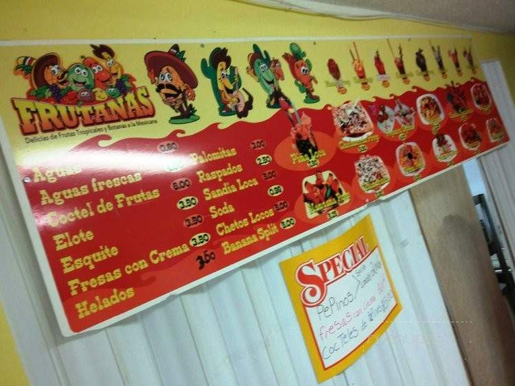 Frutanas - Clearwater, FL menu_pic