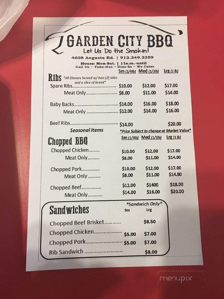 /26367572/Garden-City-BBQ-Savannah-GA - Savannah, GA