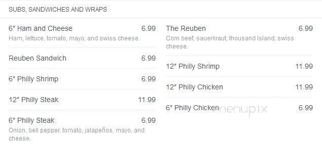 Gino's Pizzeria & Philly Steaks - Hot Springs, AR menu_pic