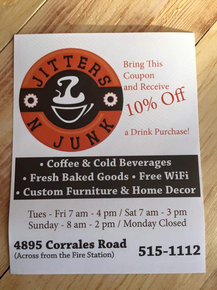 Jitters N' Junk - Corrales, NM menu_pic