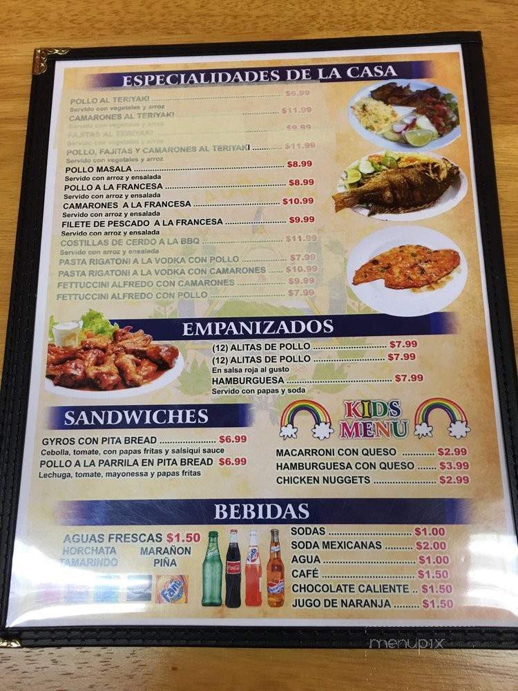 /26406879/La-Azulita-Restaurant-and-Pupuseria-Menu-Houston-TX - Houston, TX