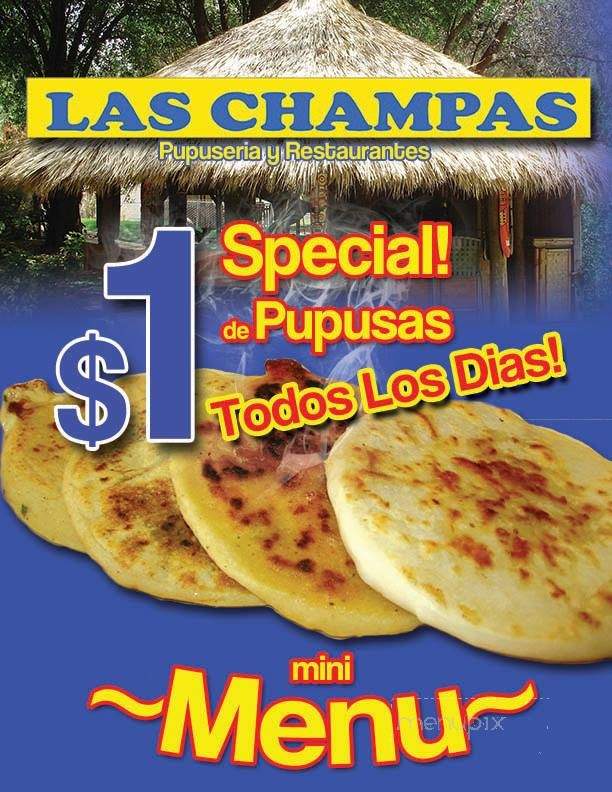 Las Champas 6 - Commerce, CA menu_pic