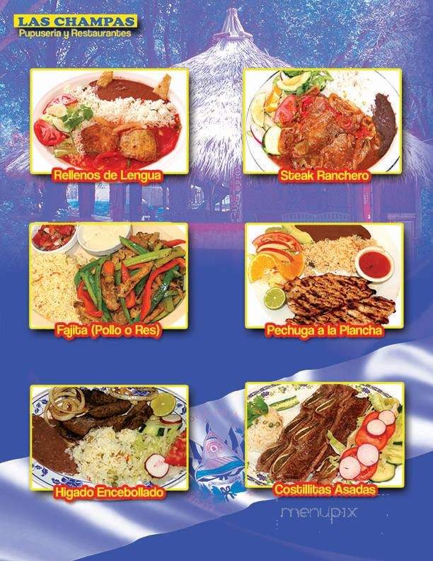 Las Champas 6 - Commerce, CA menu_pic