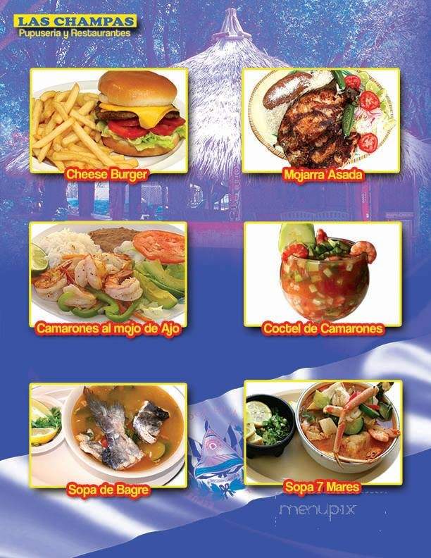 Las Champas 6 - Commerce, CA menu_pic