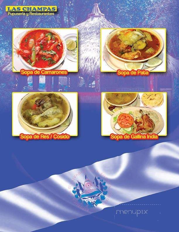 Las Champas 6 - Commerce, CA menu_pic