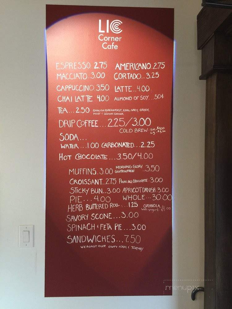 LIC Corner Cafe - Long Island City, NY menu_pic