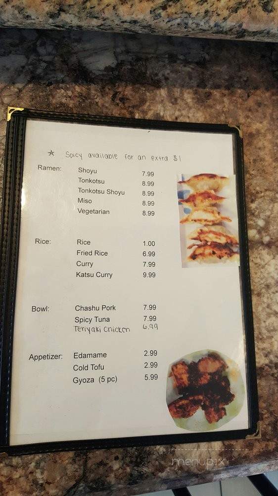 Masa Ramen - Santa Clarita, CA menu_pic