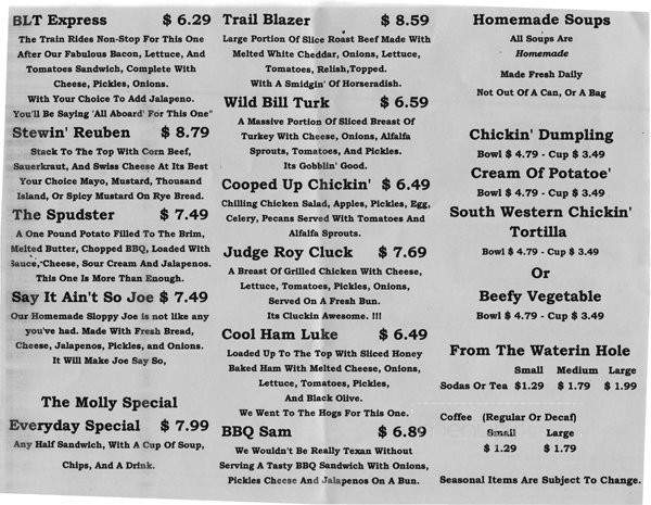 Molly's Magnificent Creamery & Eatery - Bryan, TX menu_pic