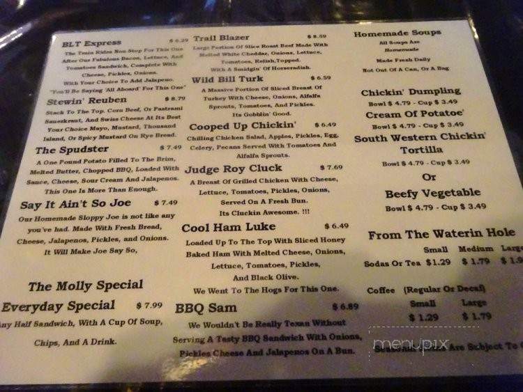Molly's Magnificent Creamery & Eatery - Bryan, TX menu_pic