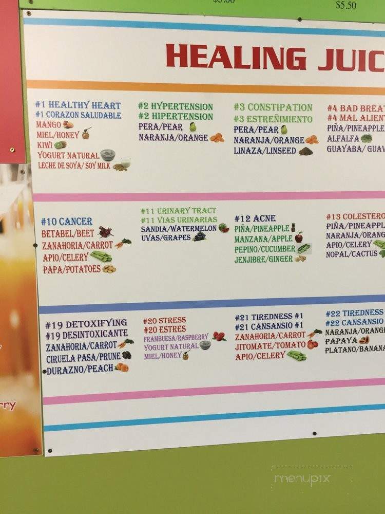 Paraizo - Burien, WA menu_pic