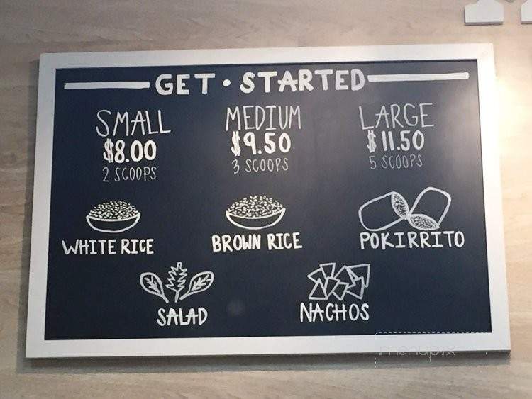 Pokiland - Fresno, CA menu_pic
