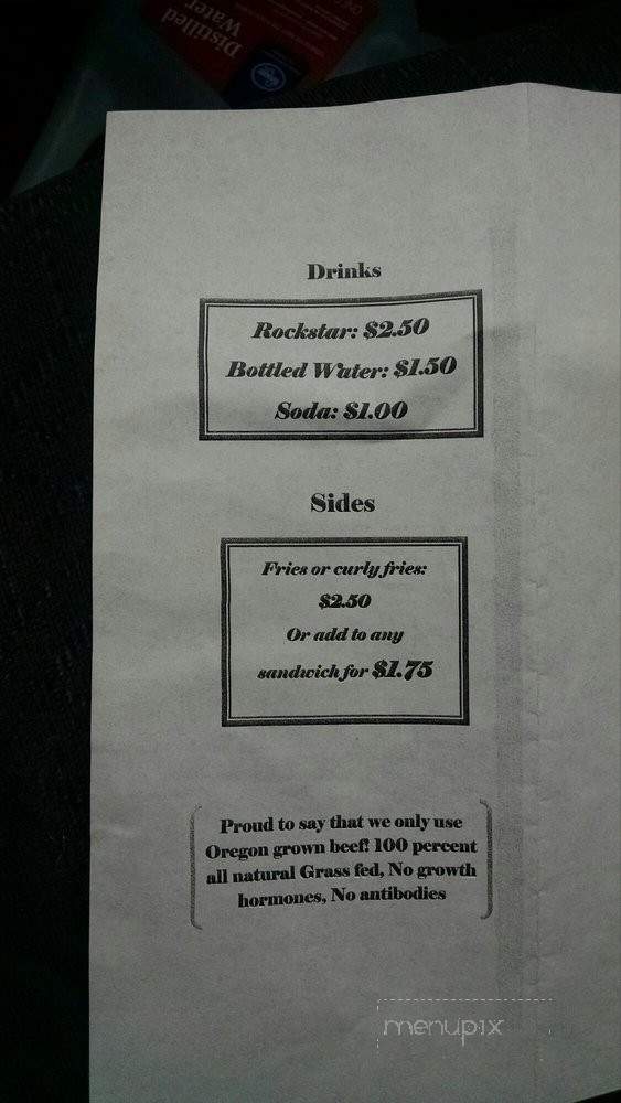 Porkey D's - Boring, OR menu_pic