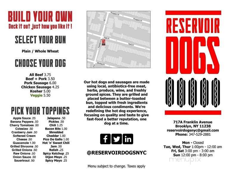 /26475436/Reservoir-Dogs-NYC-Crown-Heights-NY - Crown Heights, NY