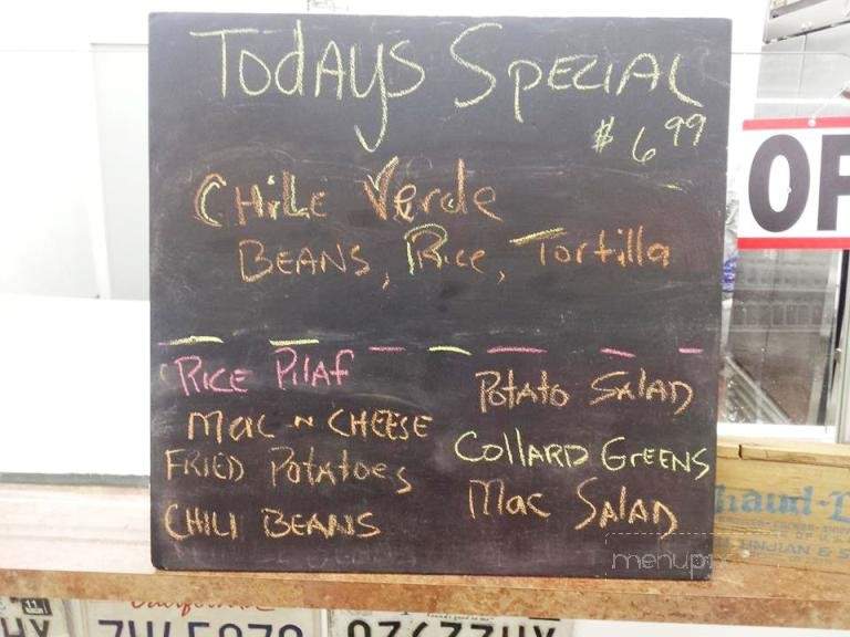 Smokeys Grill - Clovis, CA menu_pic