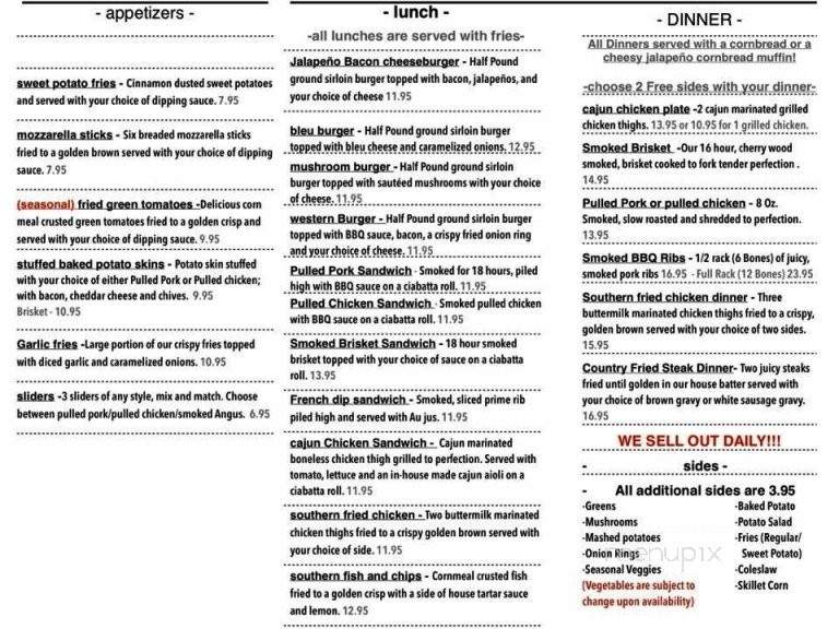 Stuck In Lodi Cafe - Lodi, CA menu_pic