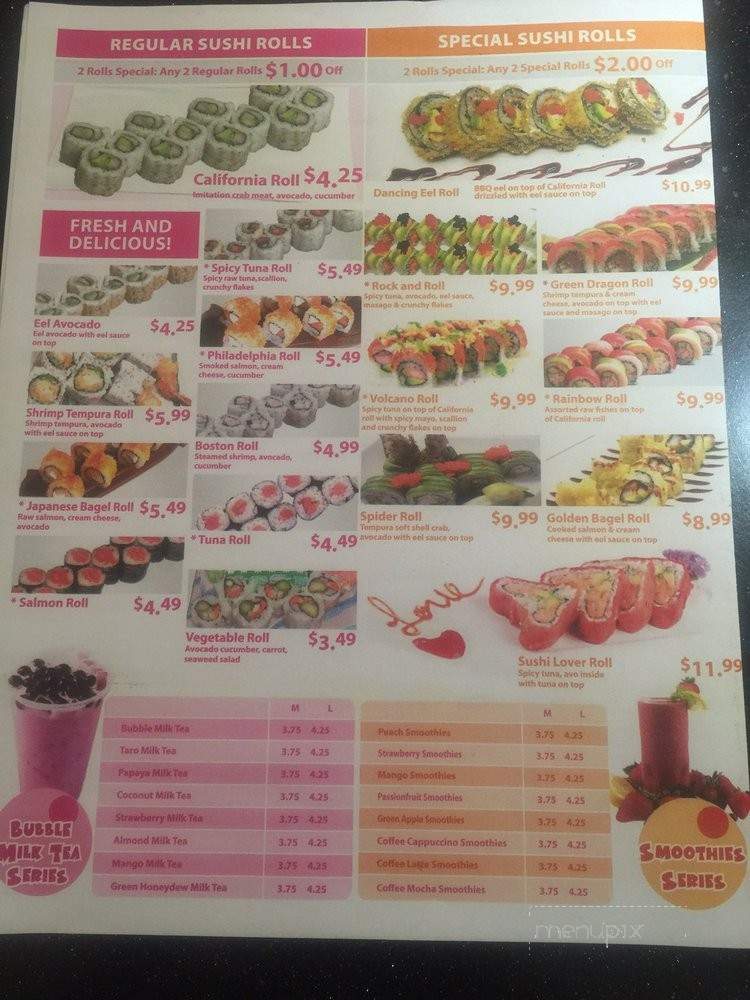 Sushi Lover - Plymouth Meeting, PA menu_pic
