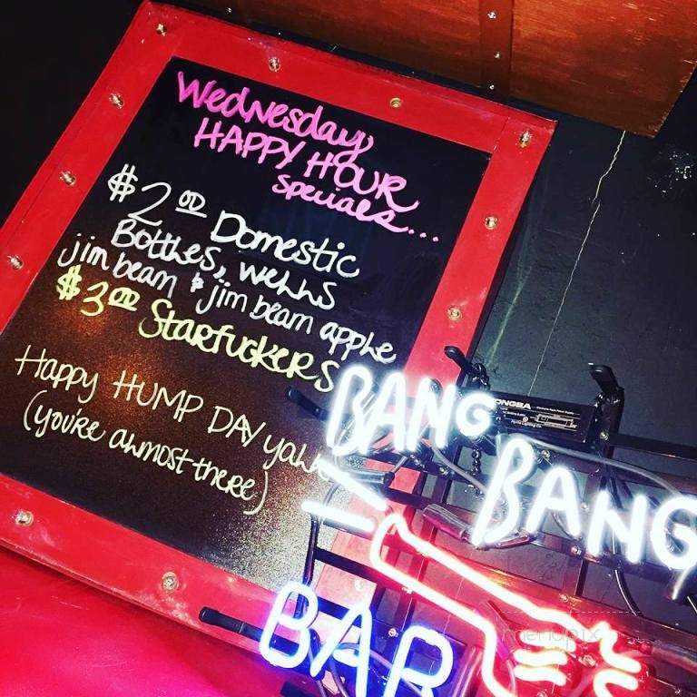 The Bang Bang Bar - San Antonio, TX menu_pic